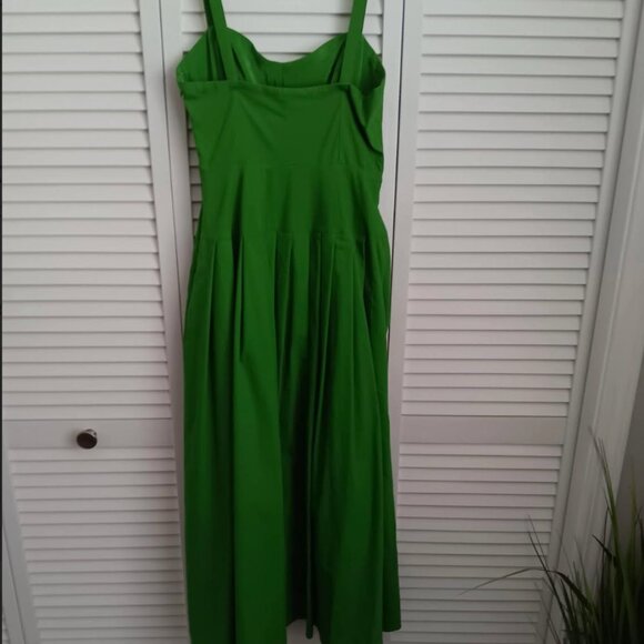 J. Crew Pleated drop-waist dress in crinkle cotton blend NWOT - Picture 8 of 8